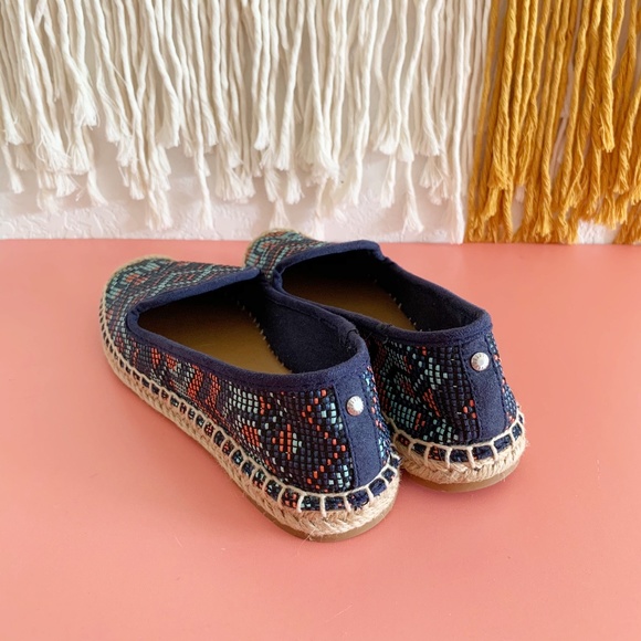 Bass & Co Aztec Jenna Espadrille Flats - Picture 4 of 8